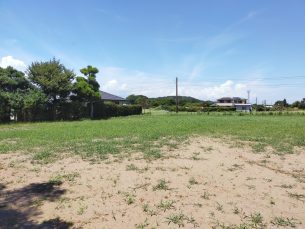 村角町水窪の売地（調整区域）
