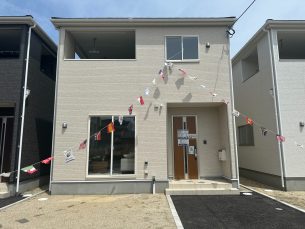 新栄町の新築住宅（新栄町第2-5号棟)