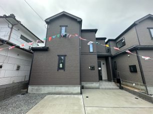 大字恒久の新築住宅（恒久9期2号棟）