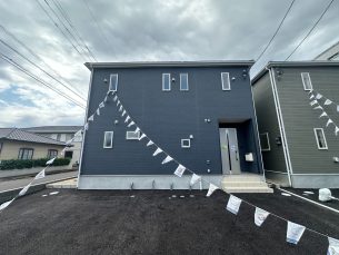 城ケ崎4丁目のオール電化新築住宅（第1-2号棟）