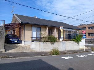 国富町本庄の平屋建て店舗付き中古住宅（3LDK）