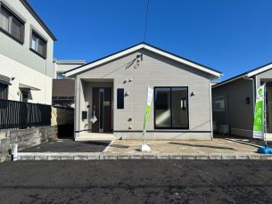 恒久の新築住宅（恒久第13-1号棟）