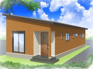 高岡町五町の新築住宅（平屋）